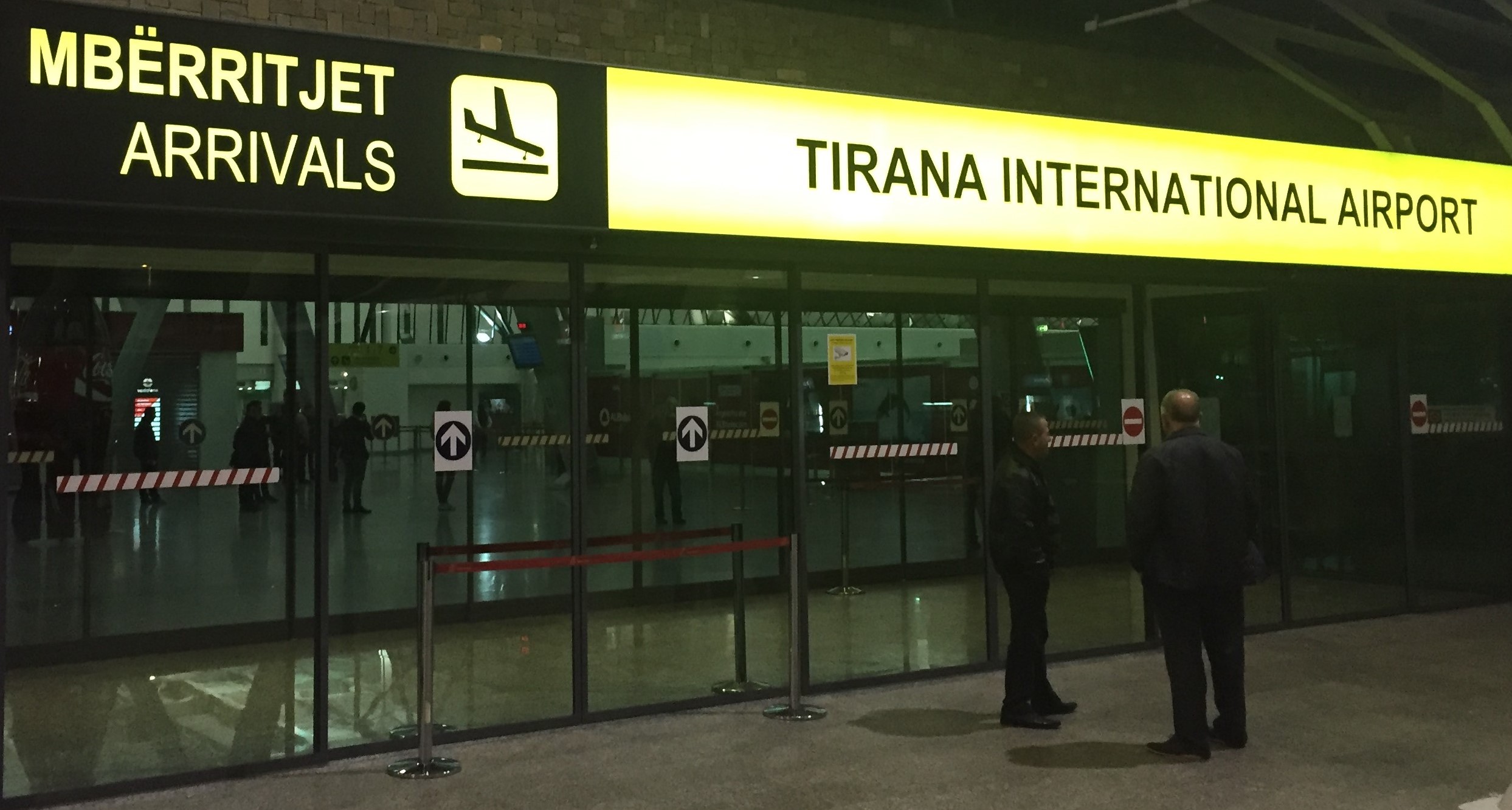 Arrivals - Tirana Airport